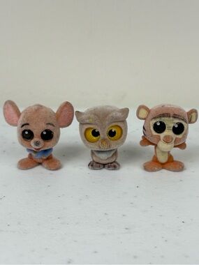 Disney Doorables Winnie The Pooh Set Of 3 Mini Figures Fuzzy Tigger Owl Roo
